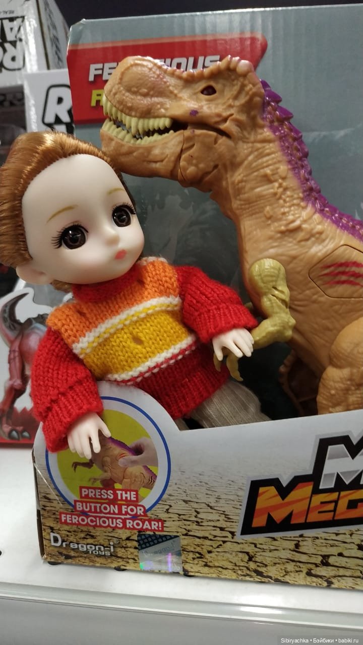 Глафира и динозавры — Игровые куклы разных производителей (Разное): редкие бренды