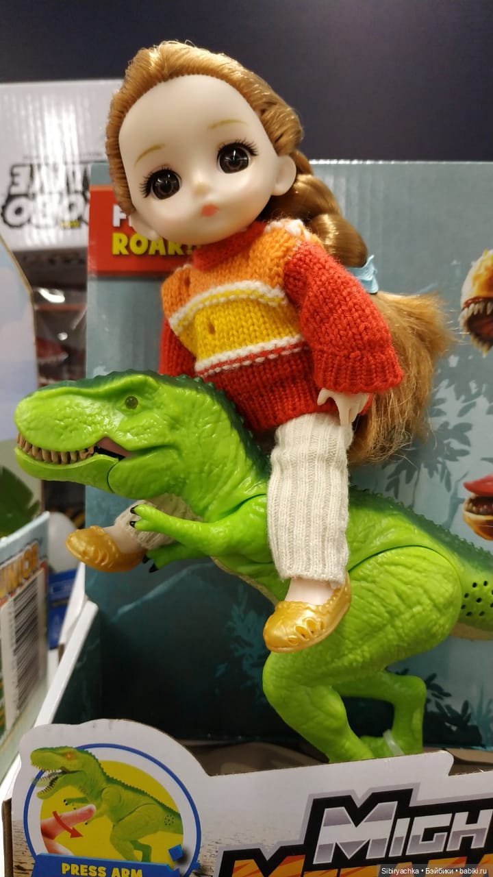 Глафира и динозавры — Игровые куклы разных производителей (Разное): редкие бренды (фото 9)