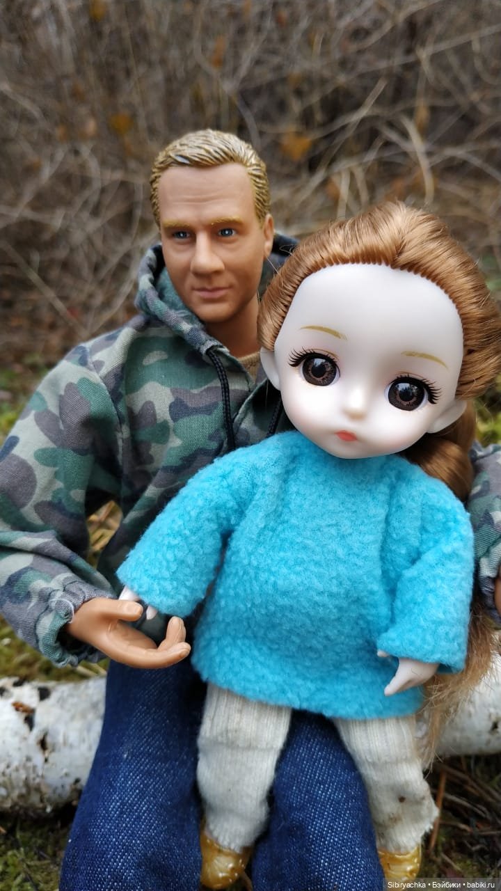 Леонид приготовил Глаше сюрприз для прогулки в лесу