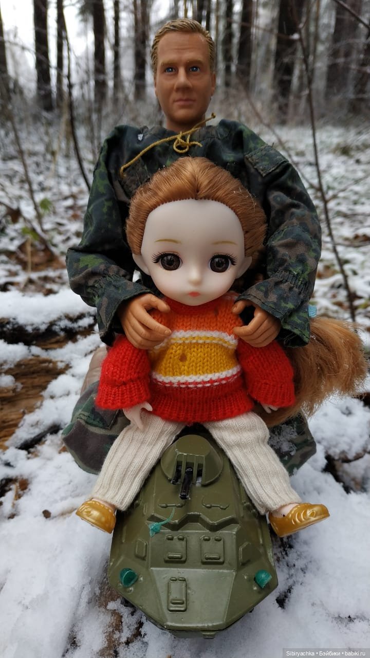 Дядя Лёня приготовил Глаше сюрприз