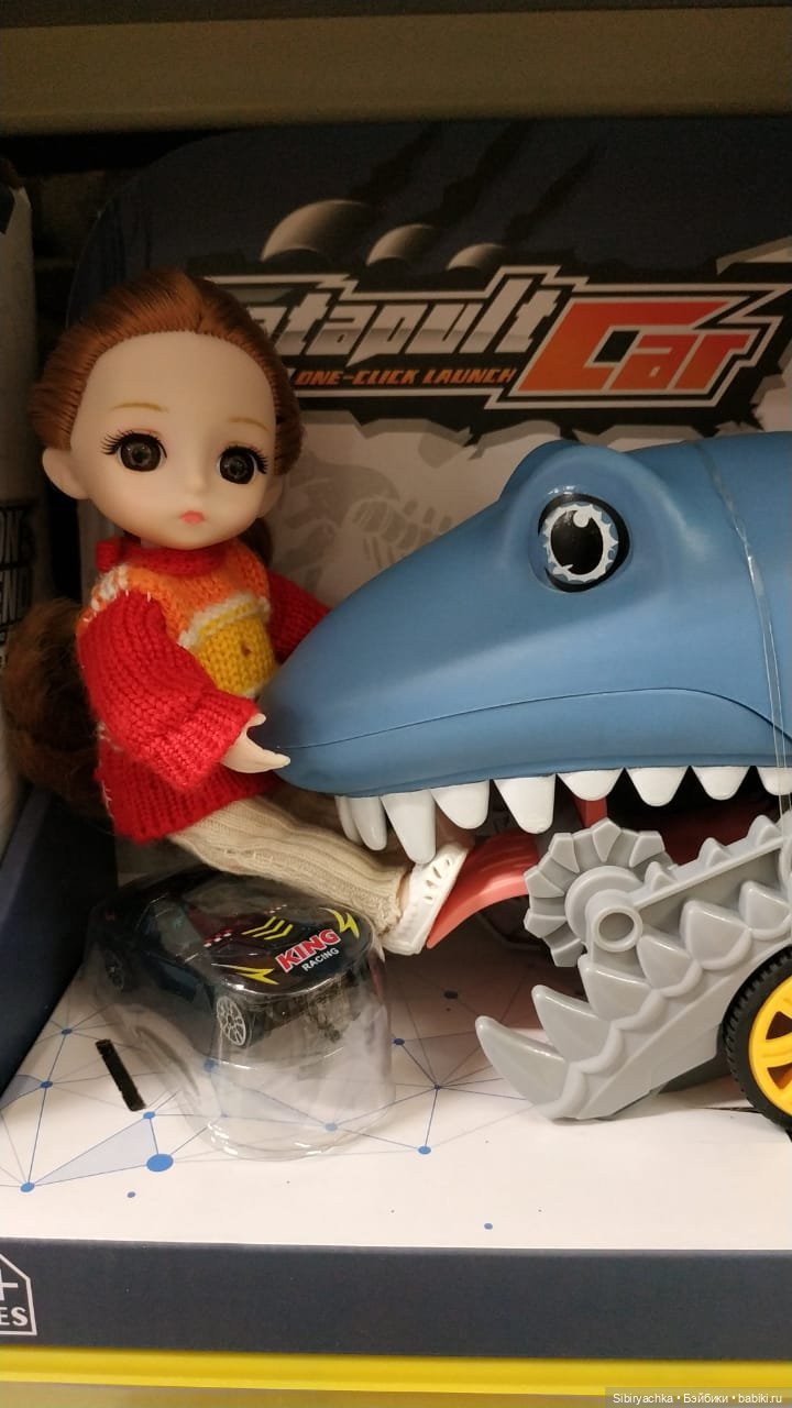 Находки Глаши в отделе игрушек