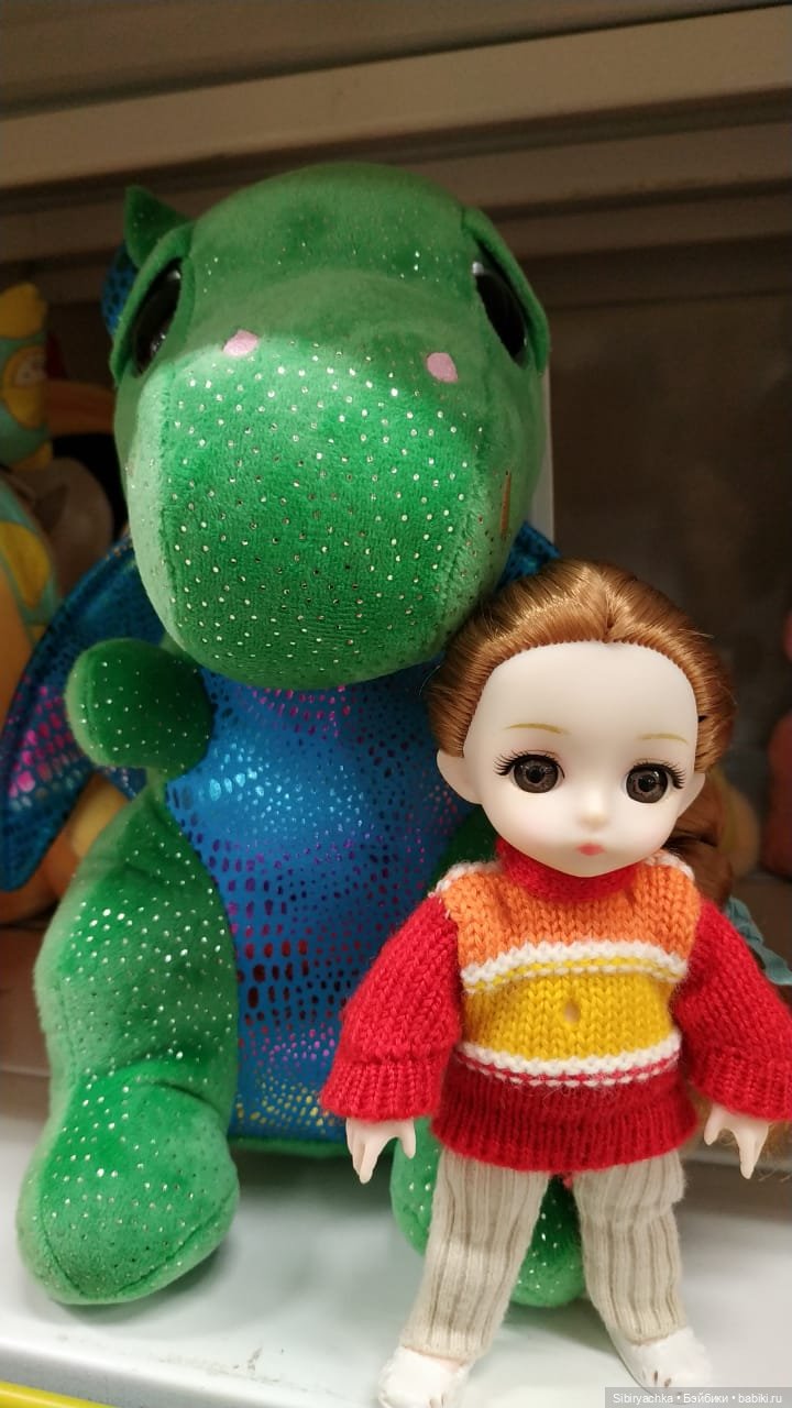 Находки Глаши в отделе игрушек