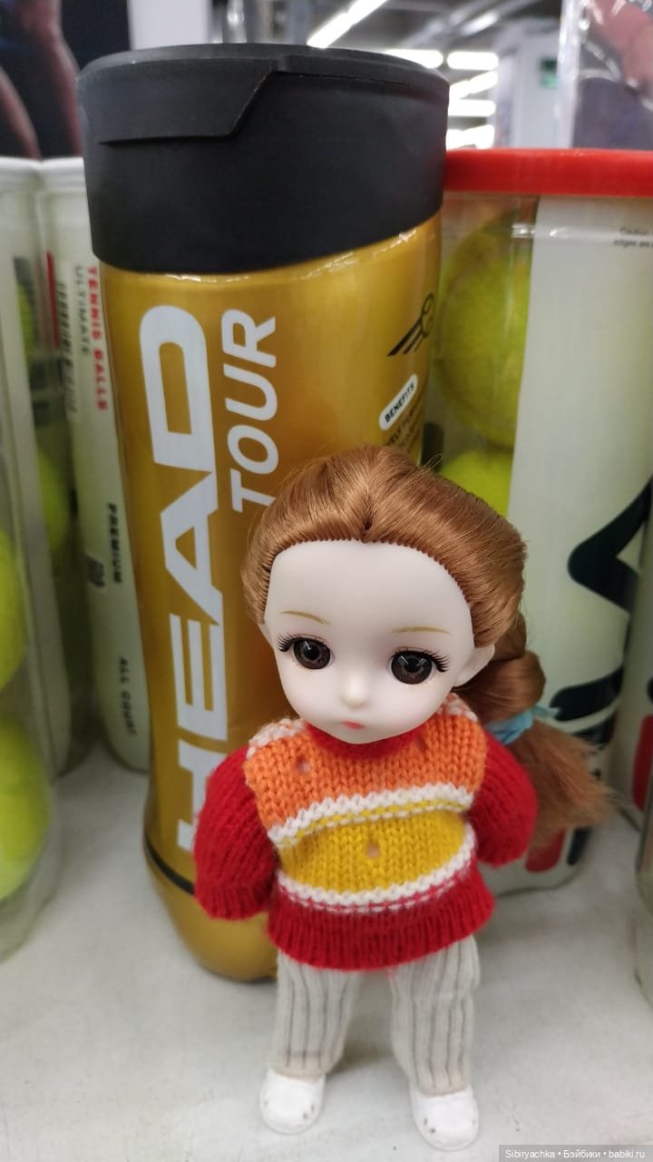 Глаша решила приобщиться к спорту