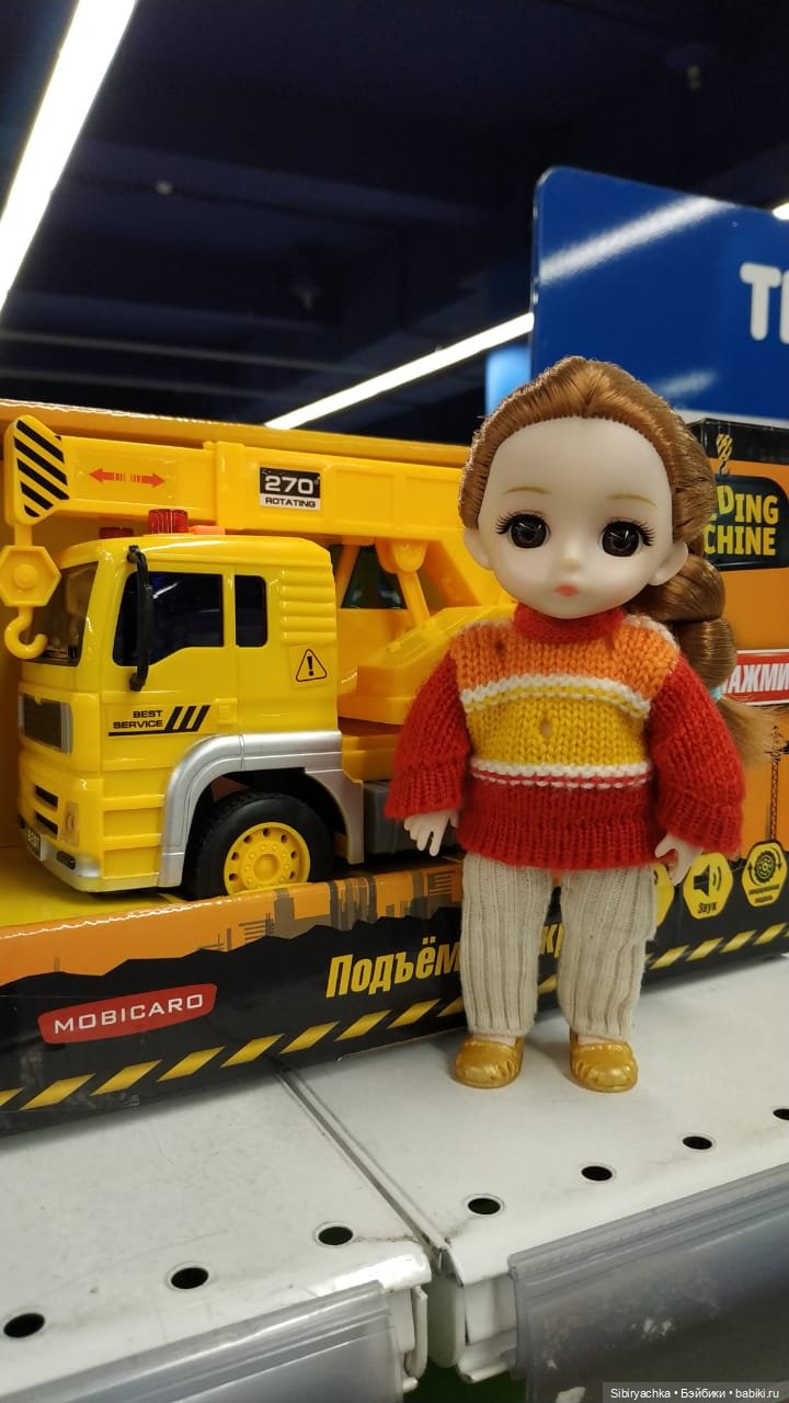 Глаша и техника в детском мире