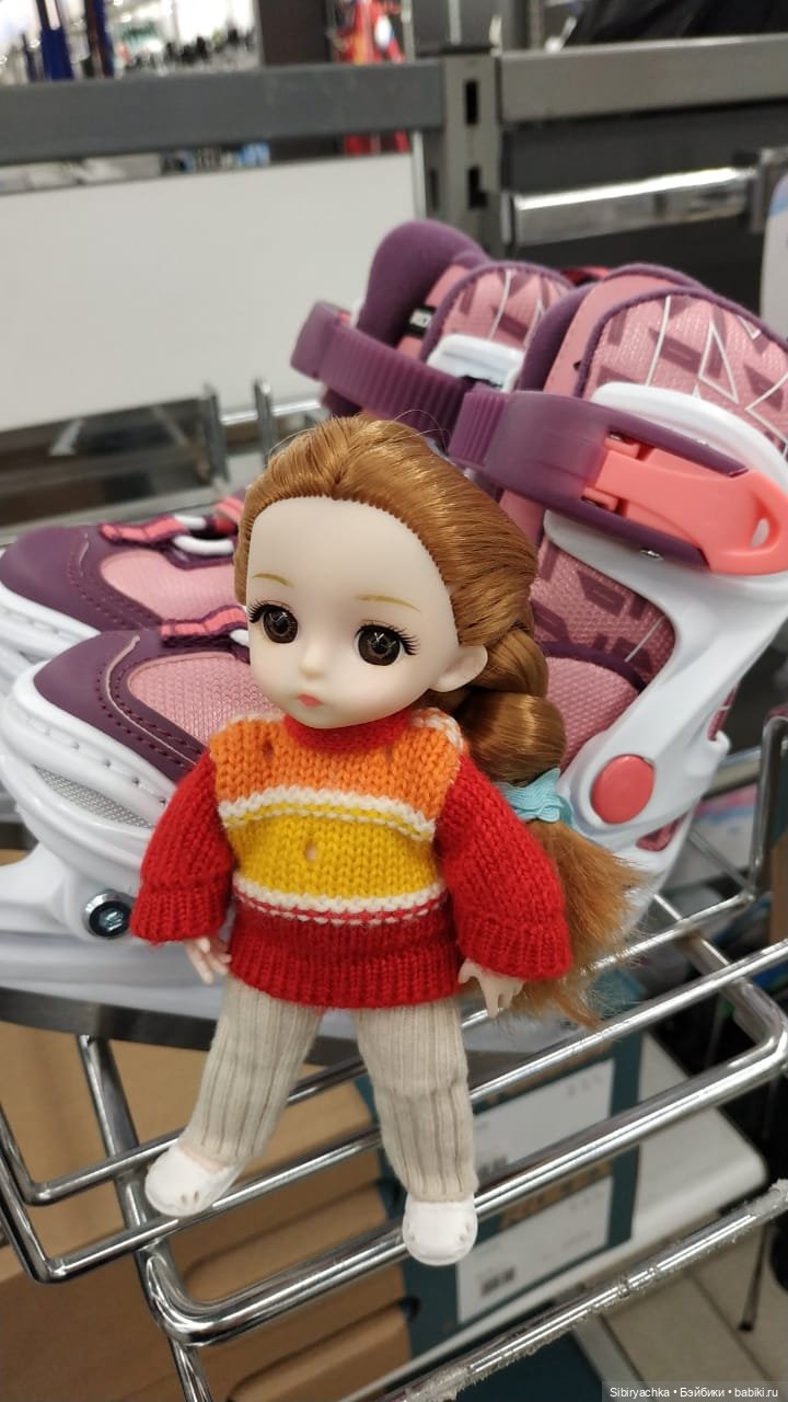 Глаша решила приобщиться к спорту