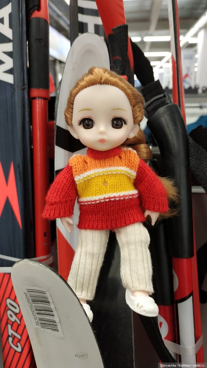 Глаша решила приобщиться к спорту