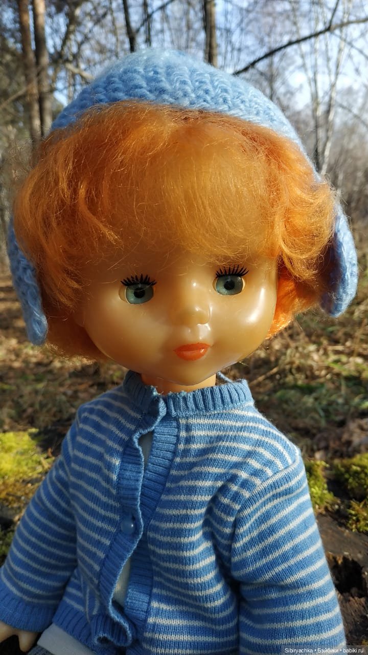 Первая прогулка Катюши в лесу