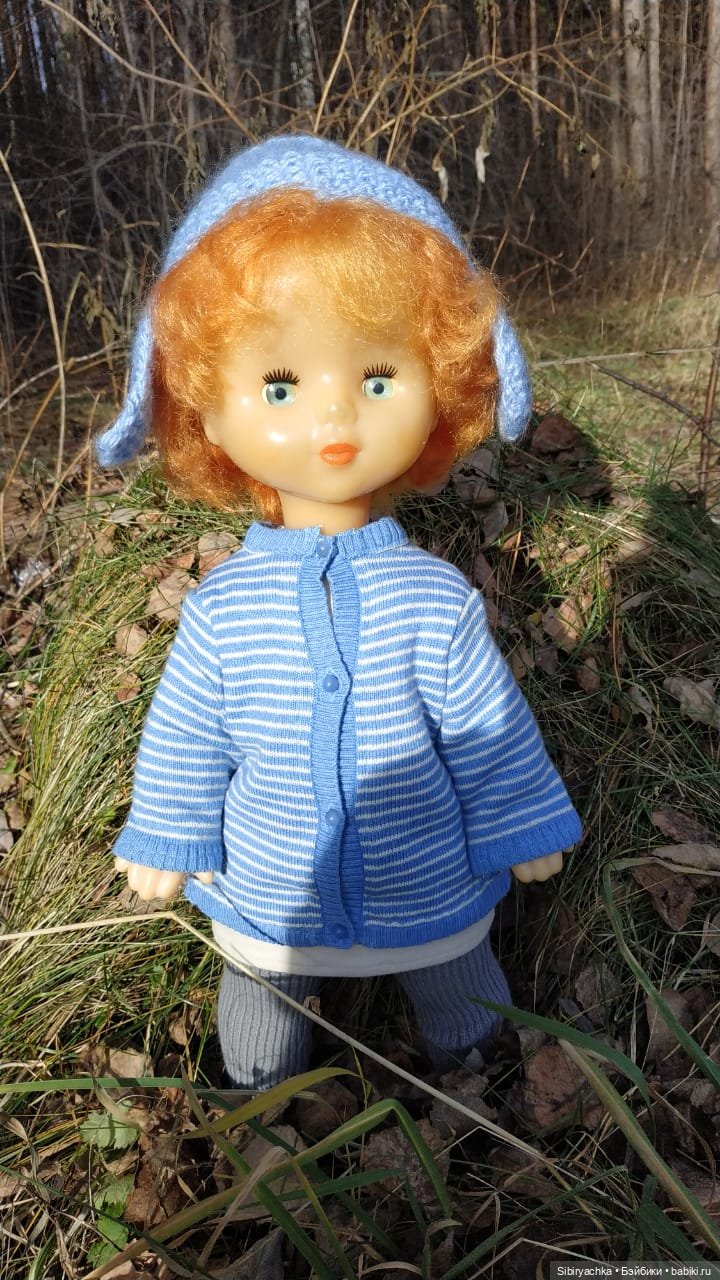 Первая прогулка Катюши в лесу