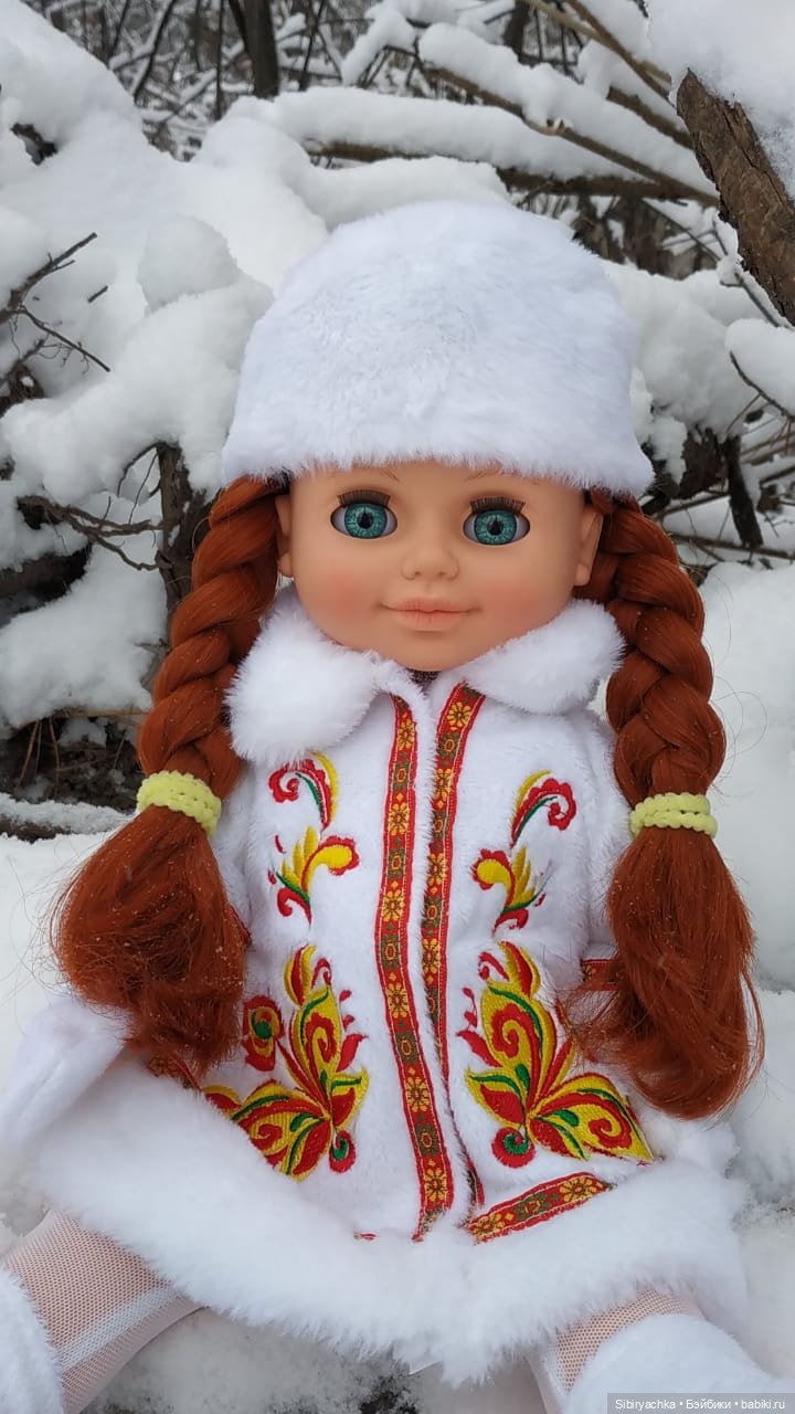 Тайны заснеженного леса — Российские куклы Весна