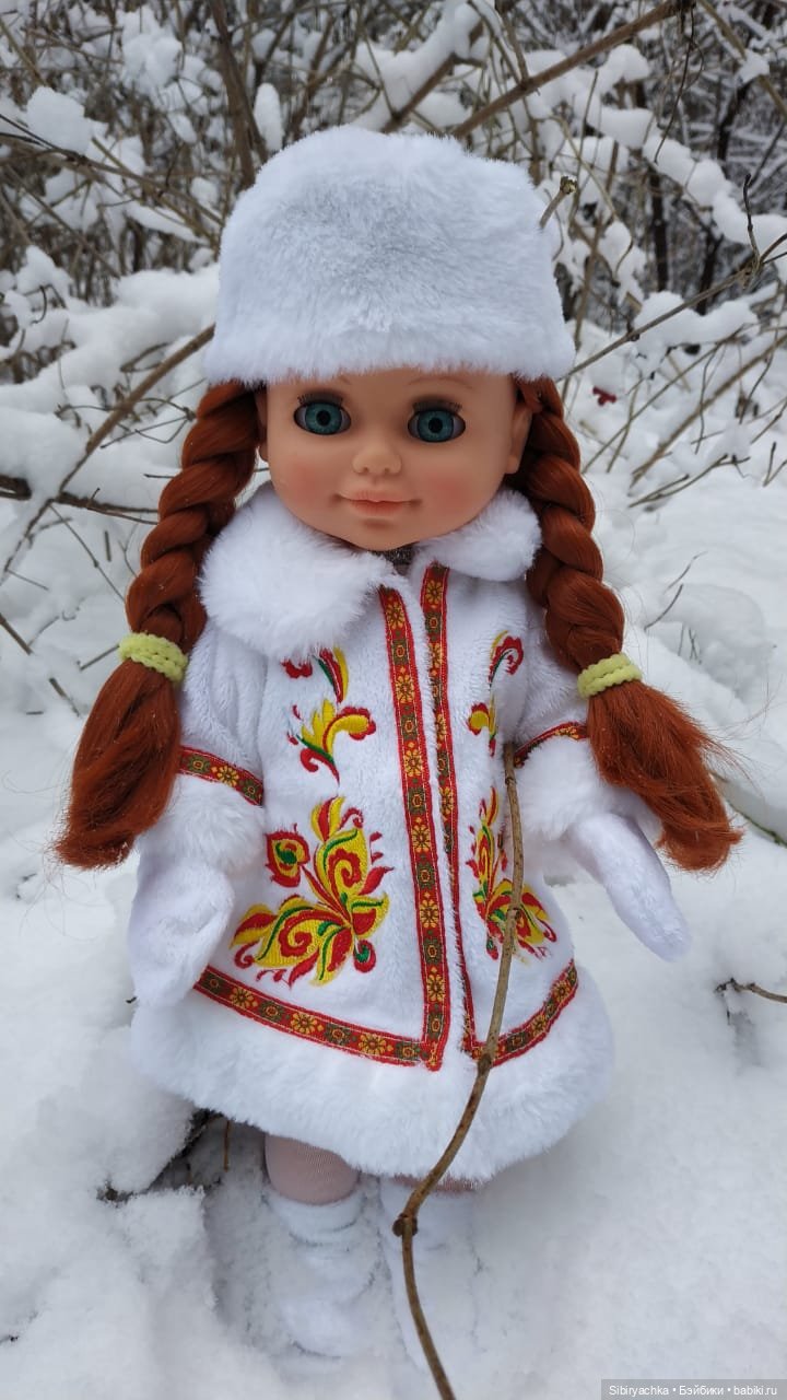 Тайны заснеженного леса — Российские куклы Весна