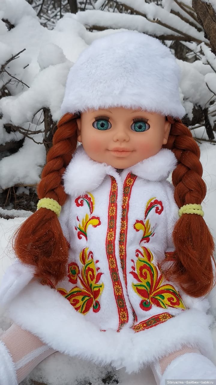Тайны заснеженного леса — Российские куклы Весна