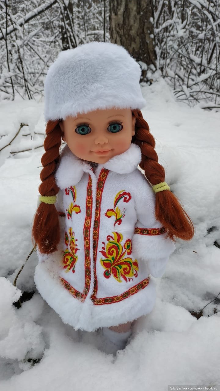 Тайны заснеженного леса — Российские куклы Весна