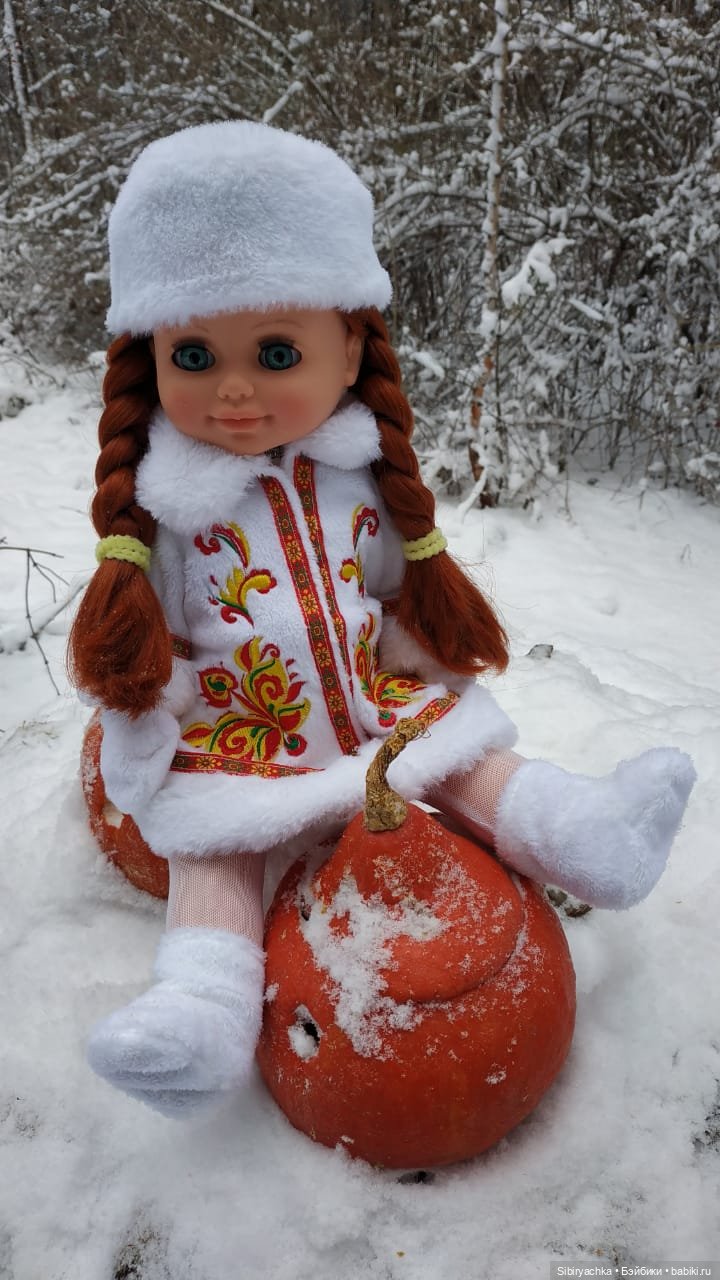 Тайны заснеженного леса — Российские куклы Весна