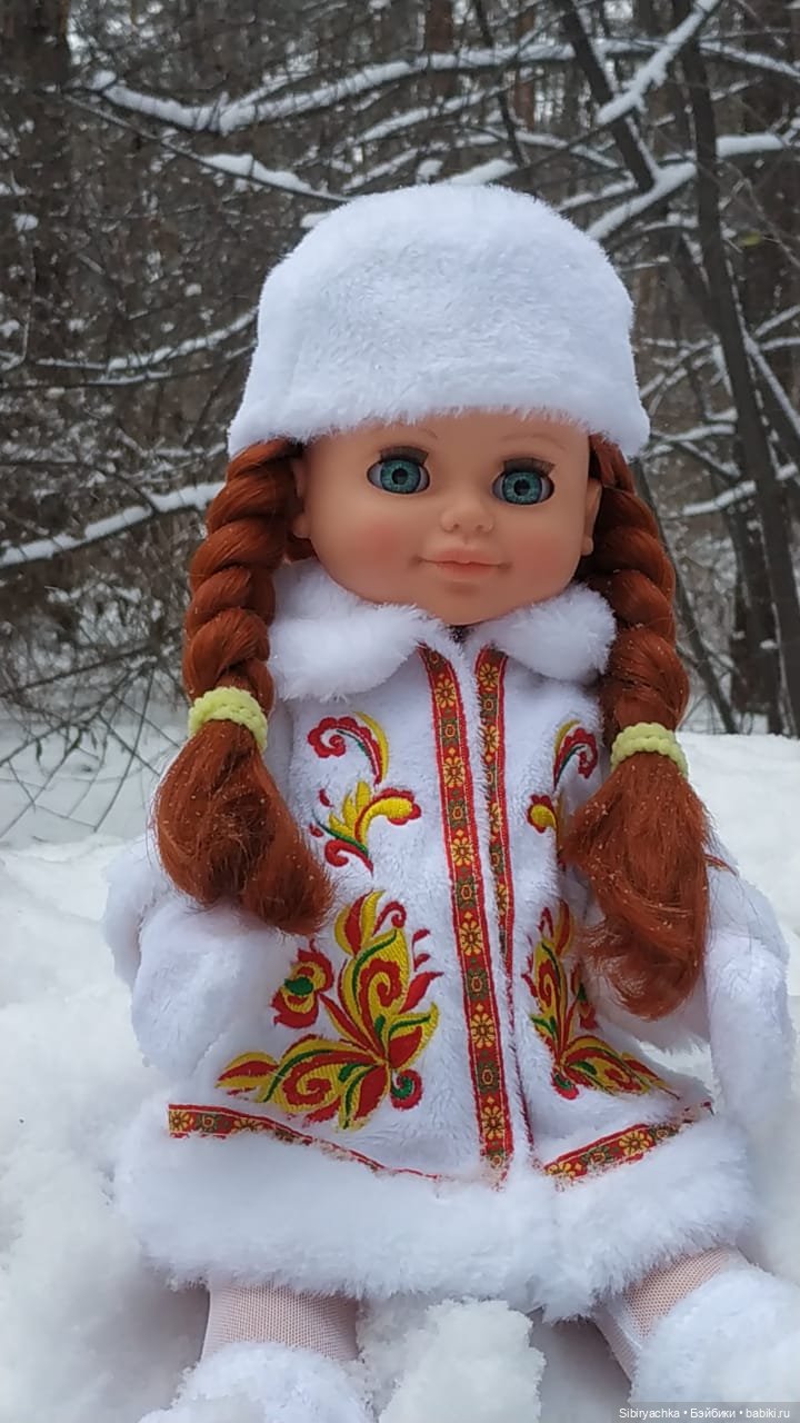 Тайны заснеженного леса — Российские куклы Весна