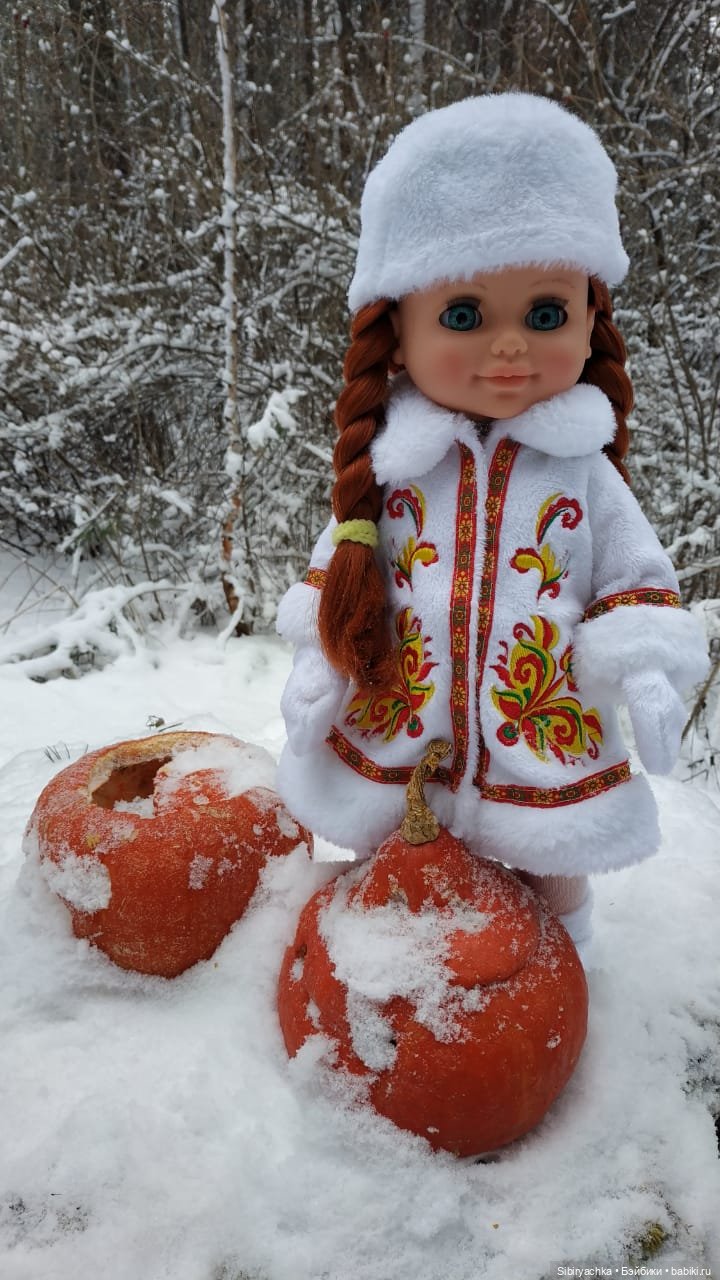 Тайны заснеженного леса — Российские куклы Весна