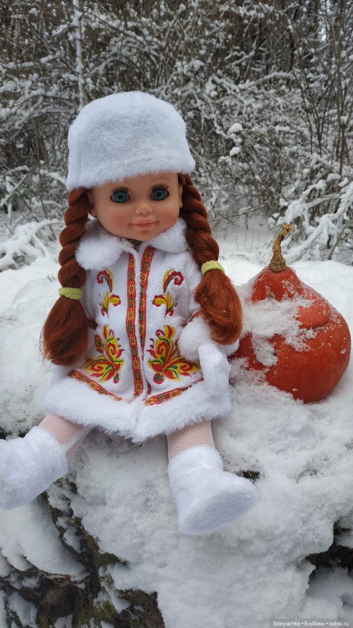 Тайны заснеженного леса — Российские куклы Весна