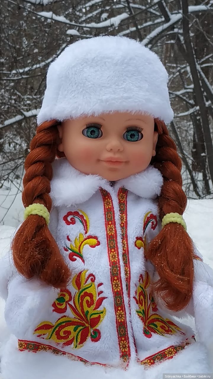 Тайны заснеженного леса — Российские куклы Весна
