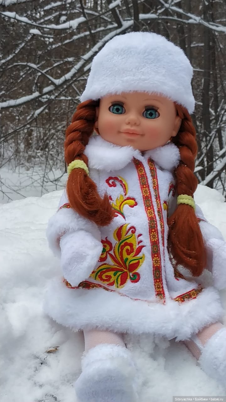 Тайны заснеженного леса — Российские куклы Весна