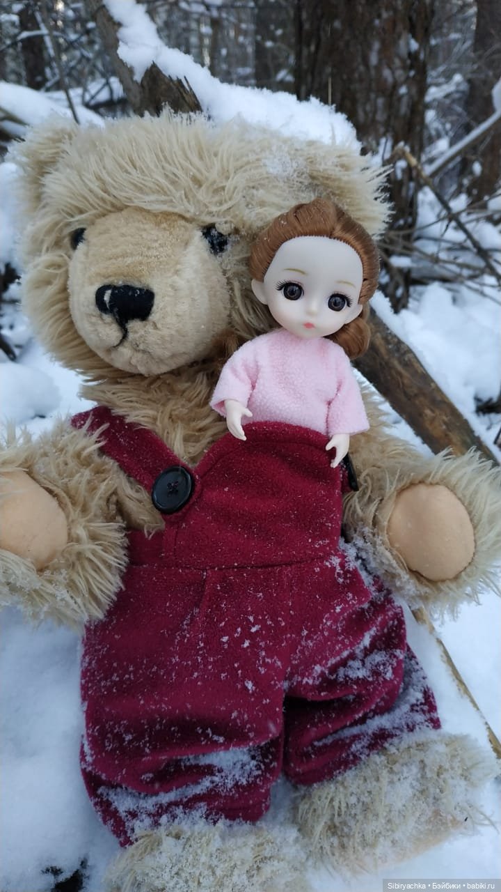 Как Глаша искала в лесу медведя