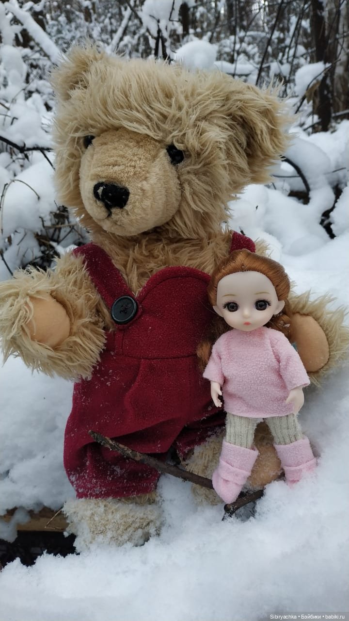 Как Глаша искала в лесу медведя