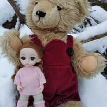 Как Глаша искала в лесу медведя.