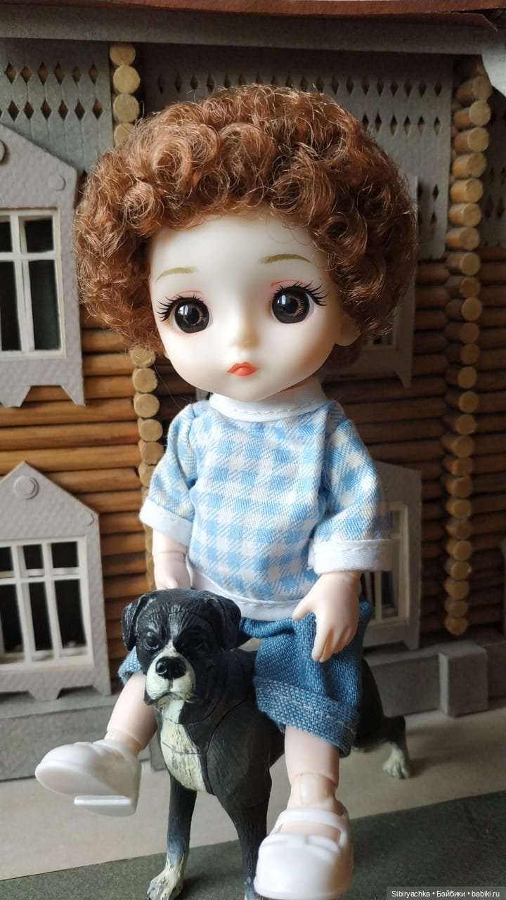 Василёк знакомится со старинным деревянным домом (фото 8)