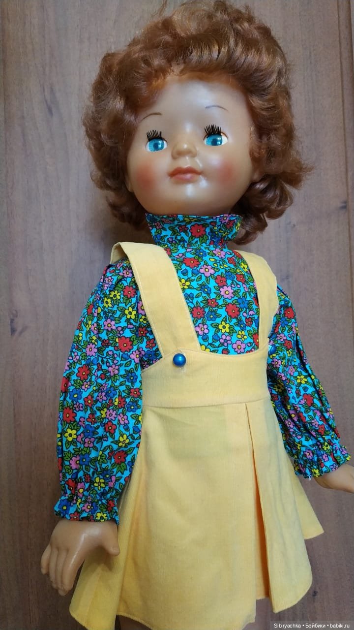 Днепрянка Женечка — Советские винтажные куклы (СССР): Ленигрушка (фото 9)