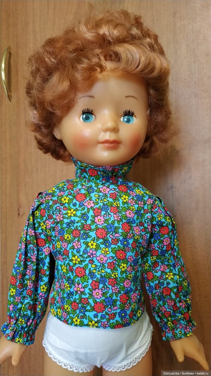 Днепрянка Женечка — Советские винтажные куклы (СССР): Ленигрушка