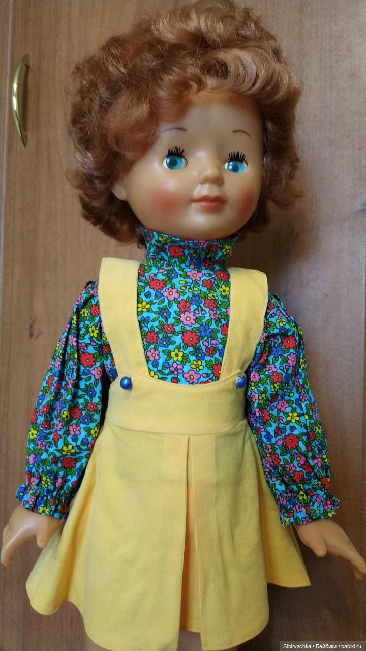 Днепрянка Женечка — Советские винтажные куклы (СССР): Ленигрушка (фото 8)