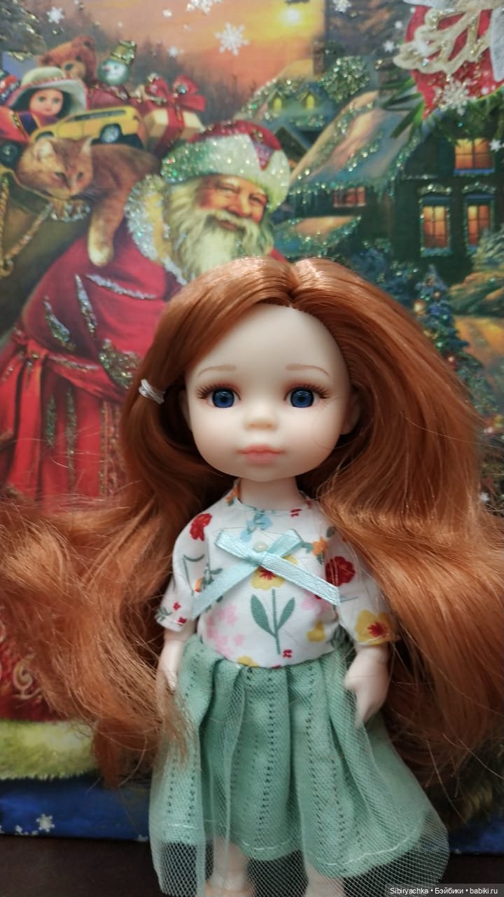 Лизонька и новогодние игрушки