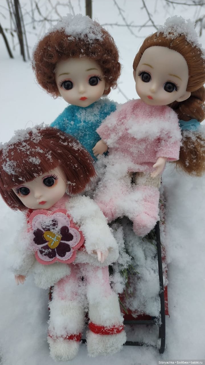 Три друга и одни сани — Игровые куклы разных производителей (Разное): редкие бренды