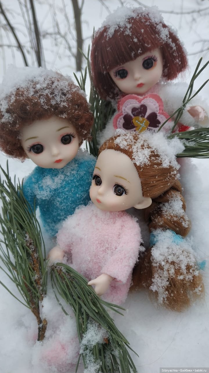 Три друга и одни сани — Игровые куклы разных производителей (Разное): редкие бренды