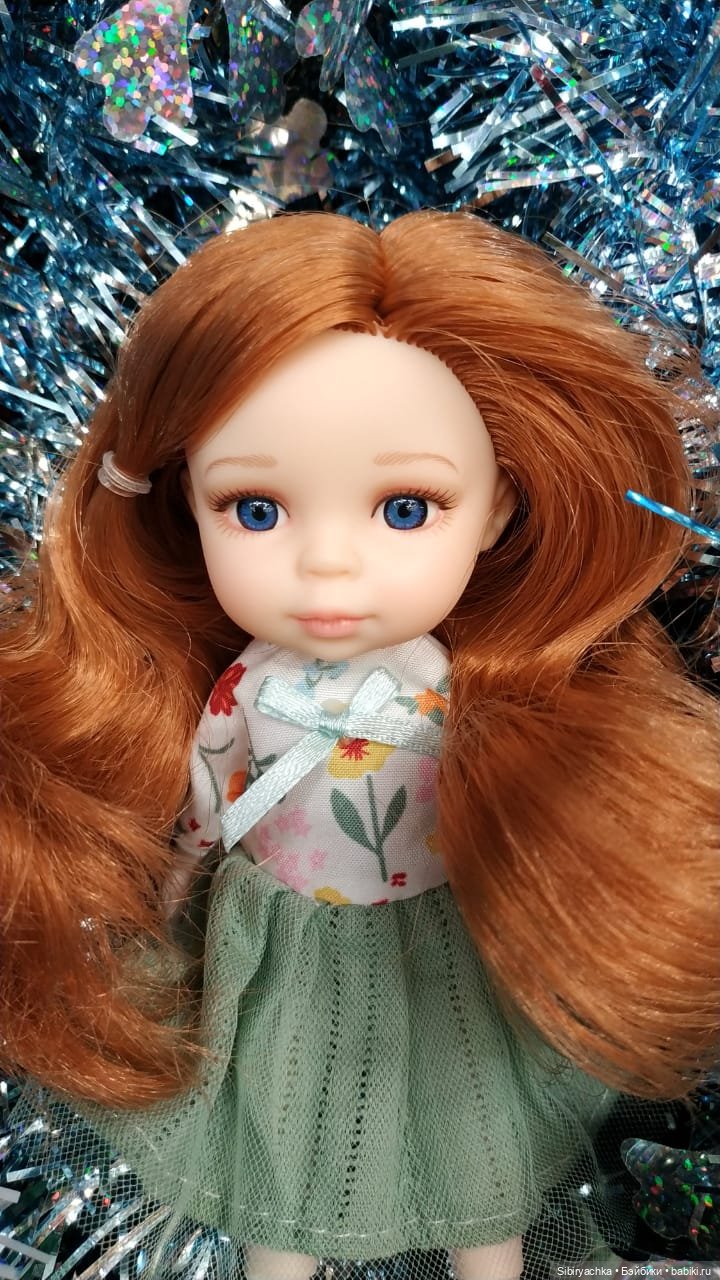 Лизонька и новогодние игрушки