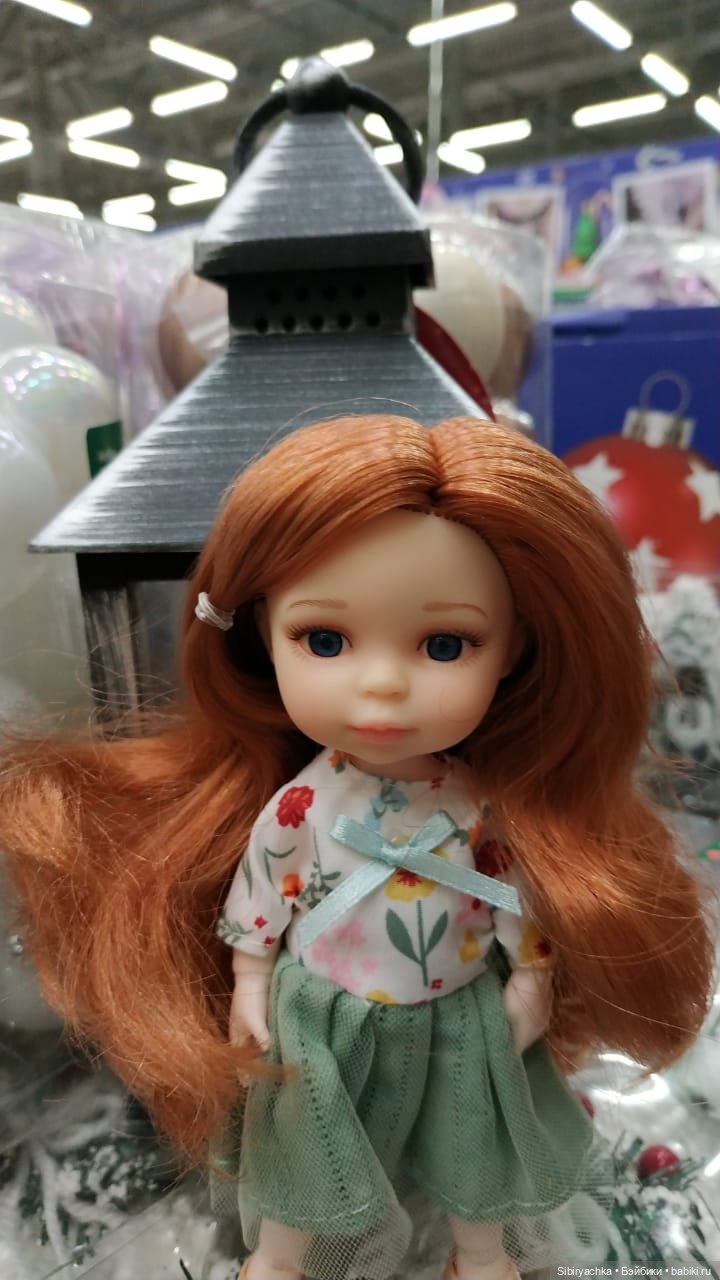 Лизонька и новогодние игрушки (фото 4)