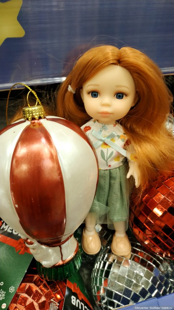 Лизонька и новогодние игрушки (фото 10)