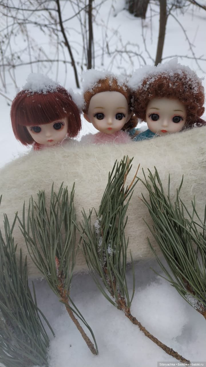 Три друга и одни сани — Игровые куклы разных производителей (Разное): редкие бренды