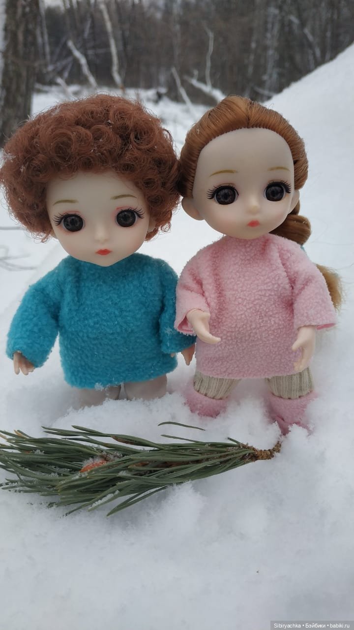 Три друга и одни сани — Игровые куклы разных производителей (Разное): редкие бренды