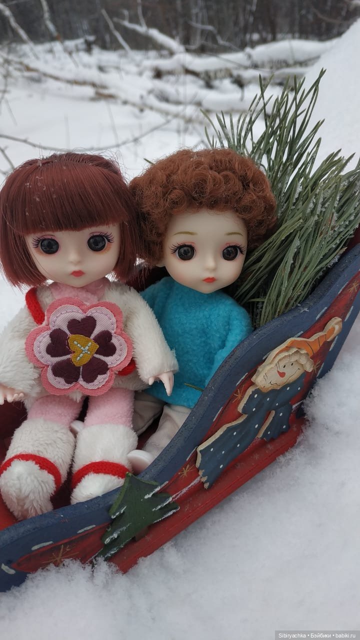 Три друга и одни сани — Игровые куклы разных производителей (Разное): редкие бренды