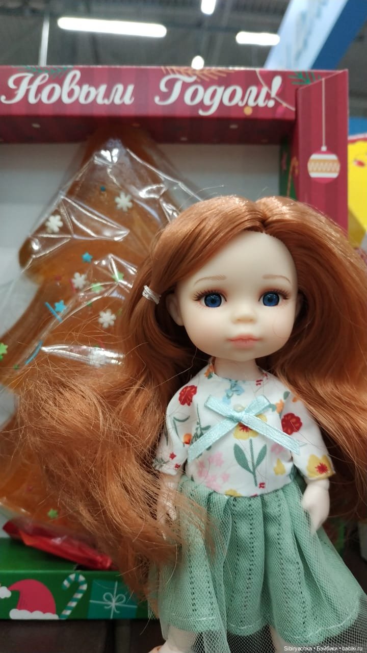 Лизонька и новогодние игрушки (фото 2)
