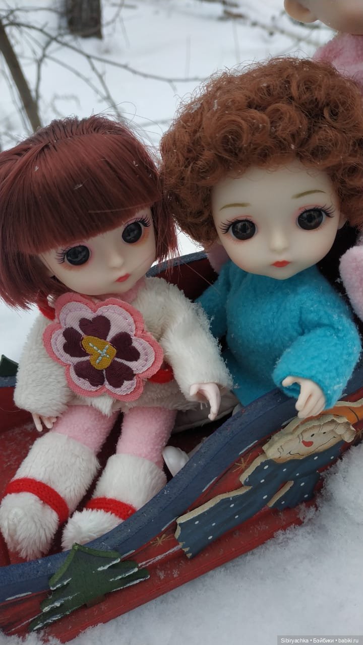 Три друга и одни сани — Игровые куклы разных производителей (Разное): редкие бренды