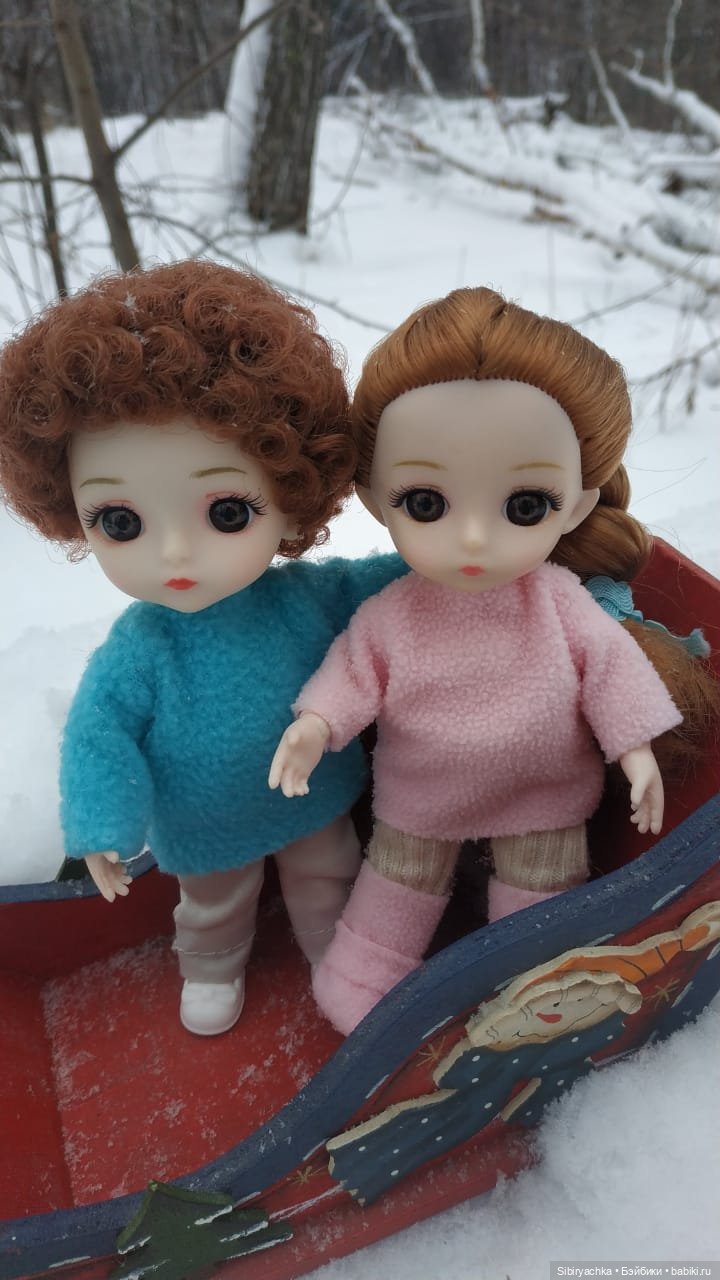 Три друга и одни сани — Игровые куклы разных производителей (Разное): редкие бренды