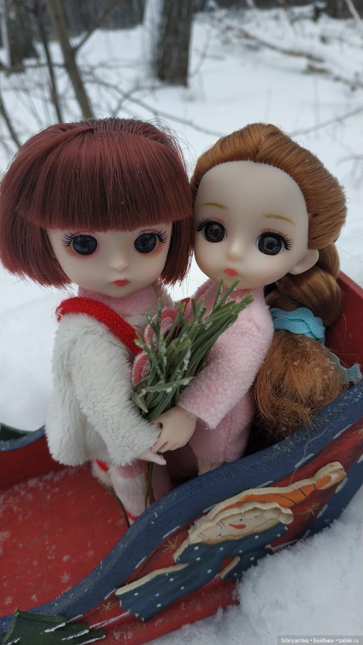 Три друга и одни сани — Игровые куклы разных производителей (Разное): редкие бренды
