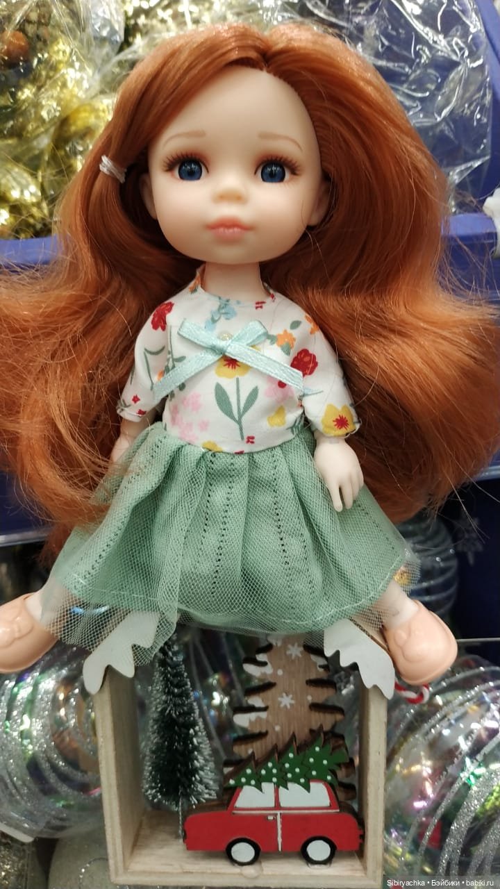 Лизонька и новогодние игрушки