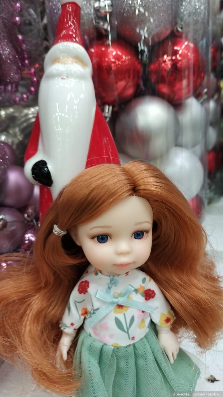 Лизонька и новогодние игрушки