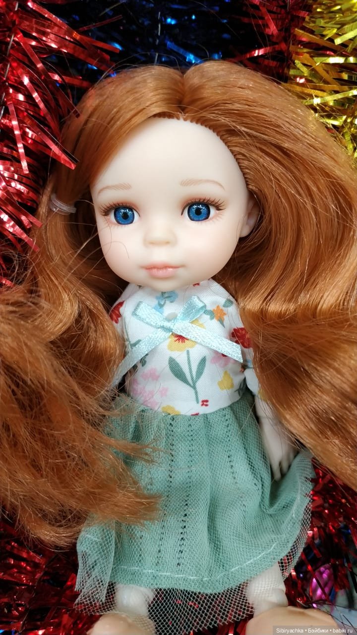 Лизонька и новогодние игрушки