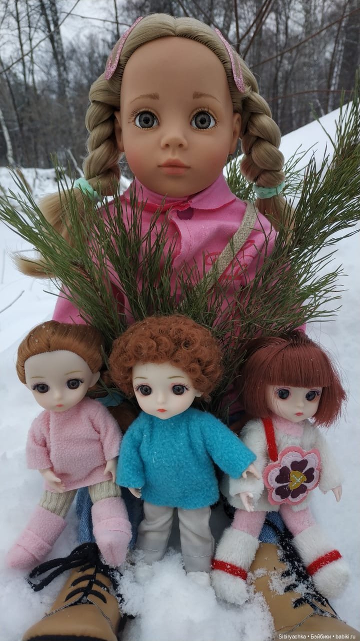 Первая прогулка Лизоньки в лесу (фото 6)