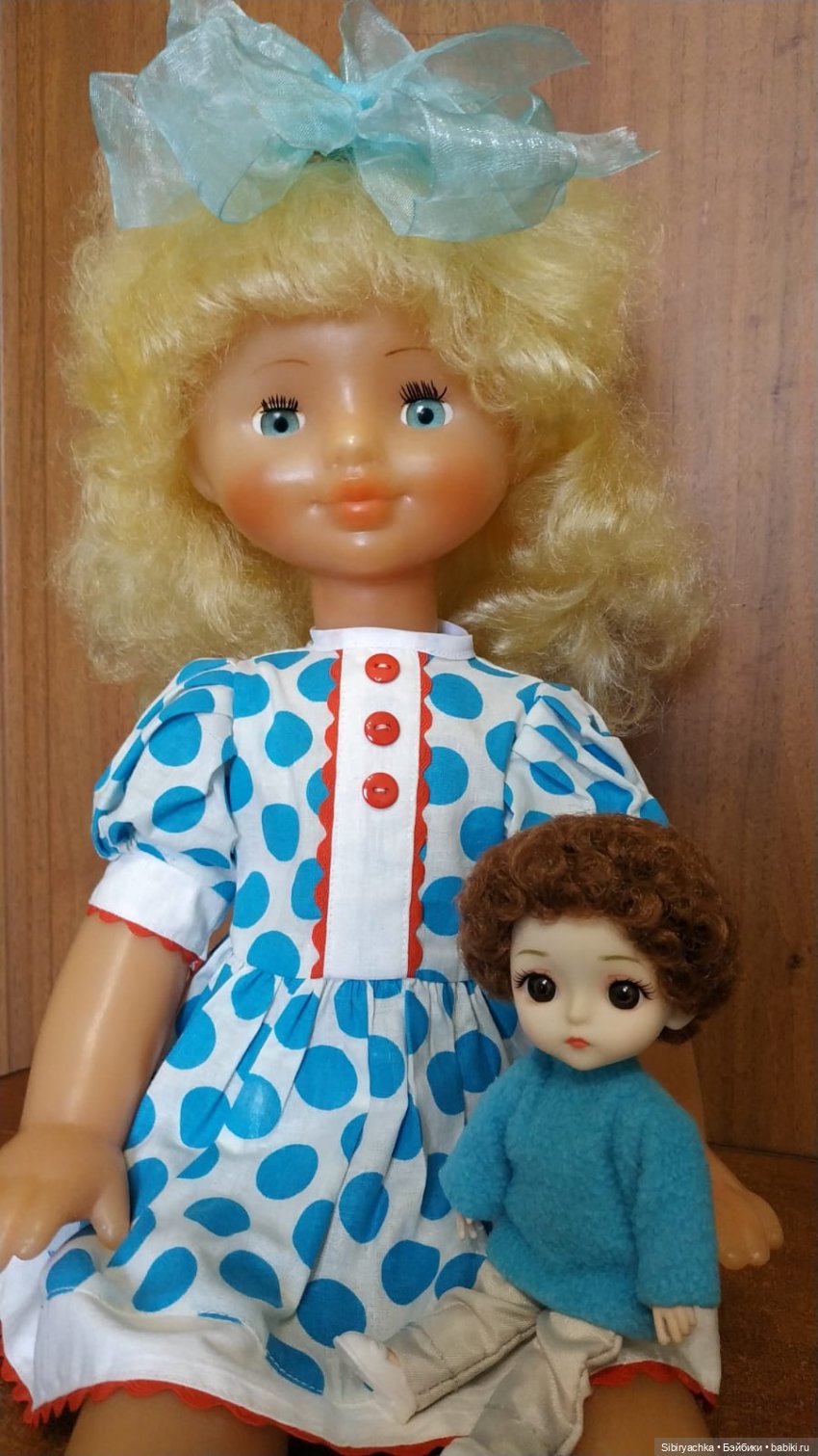 Разговор Лили и Василька — Советские винтажные куклы (СССР): Ленигрушка