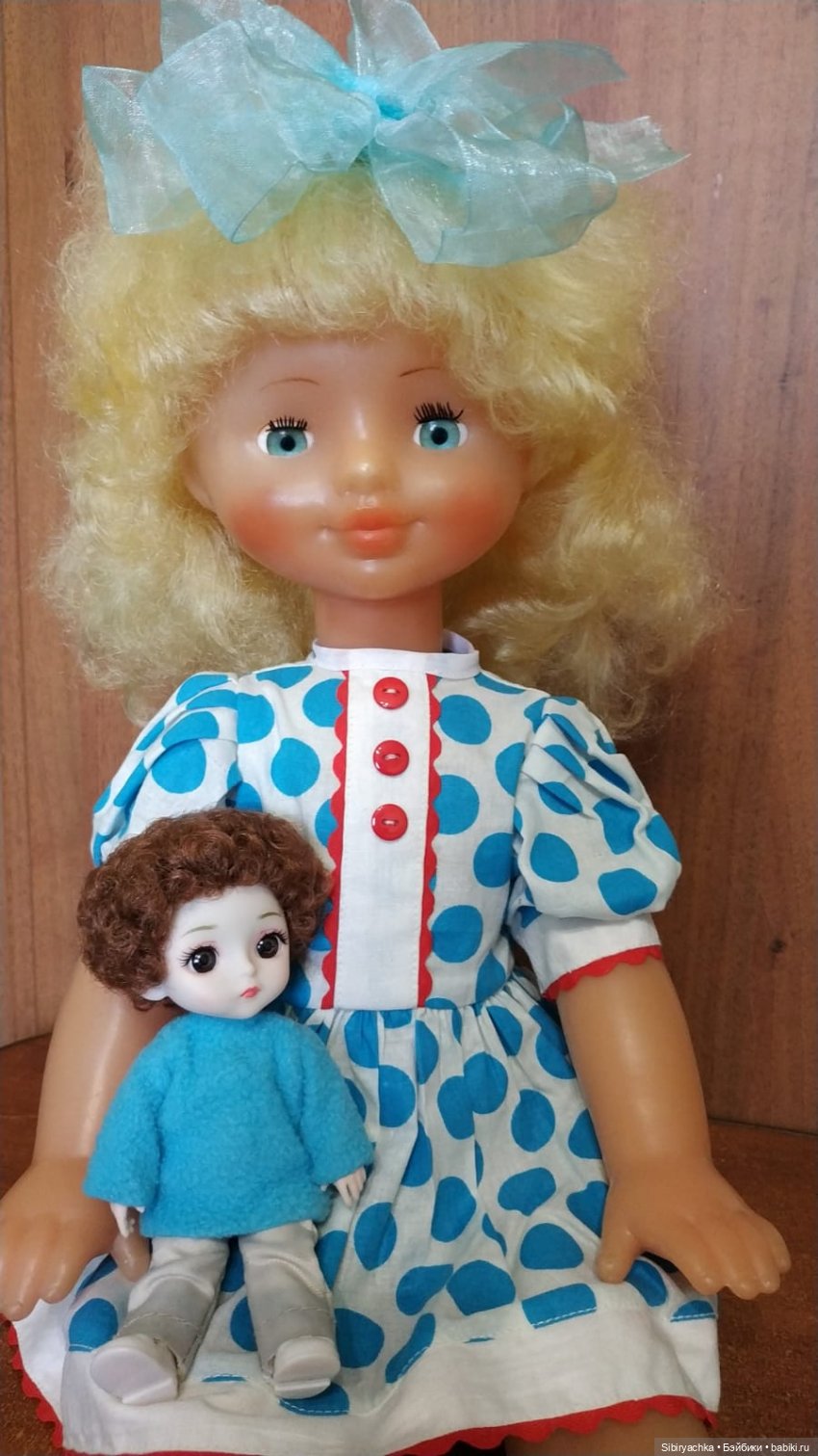 Разговор Лили и Василька — Советские винтажные куклы (СССР): Ленигрушка