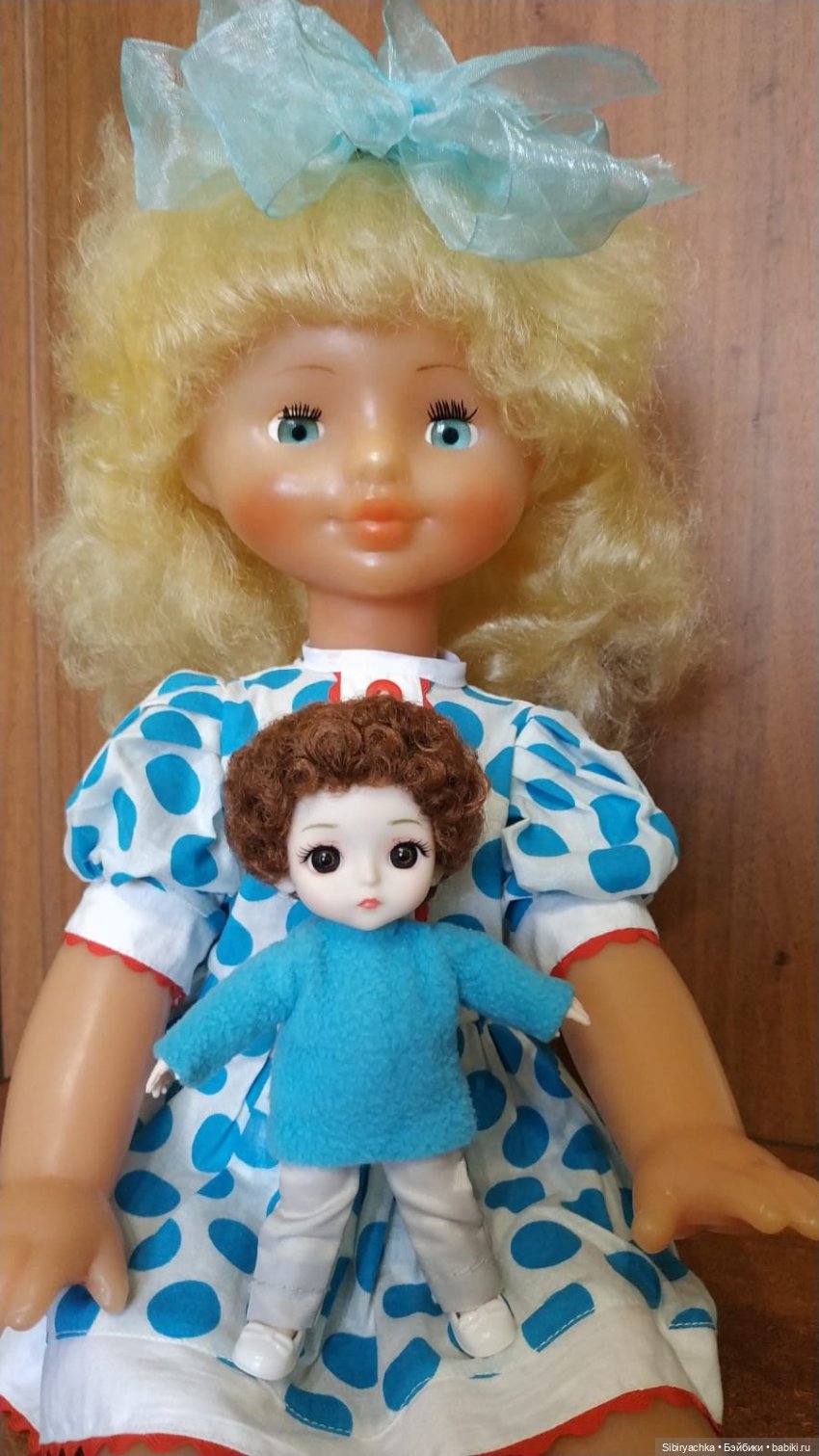 Разговор Лили и Василька — Советские винтажные куклы (СССР): Ленигрушка