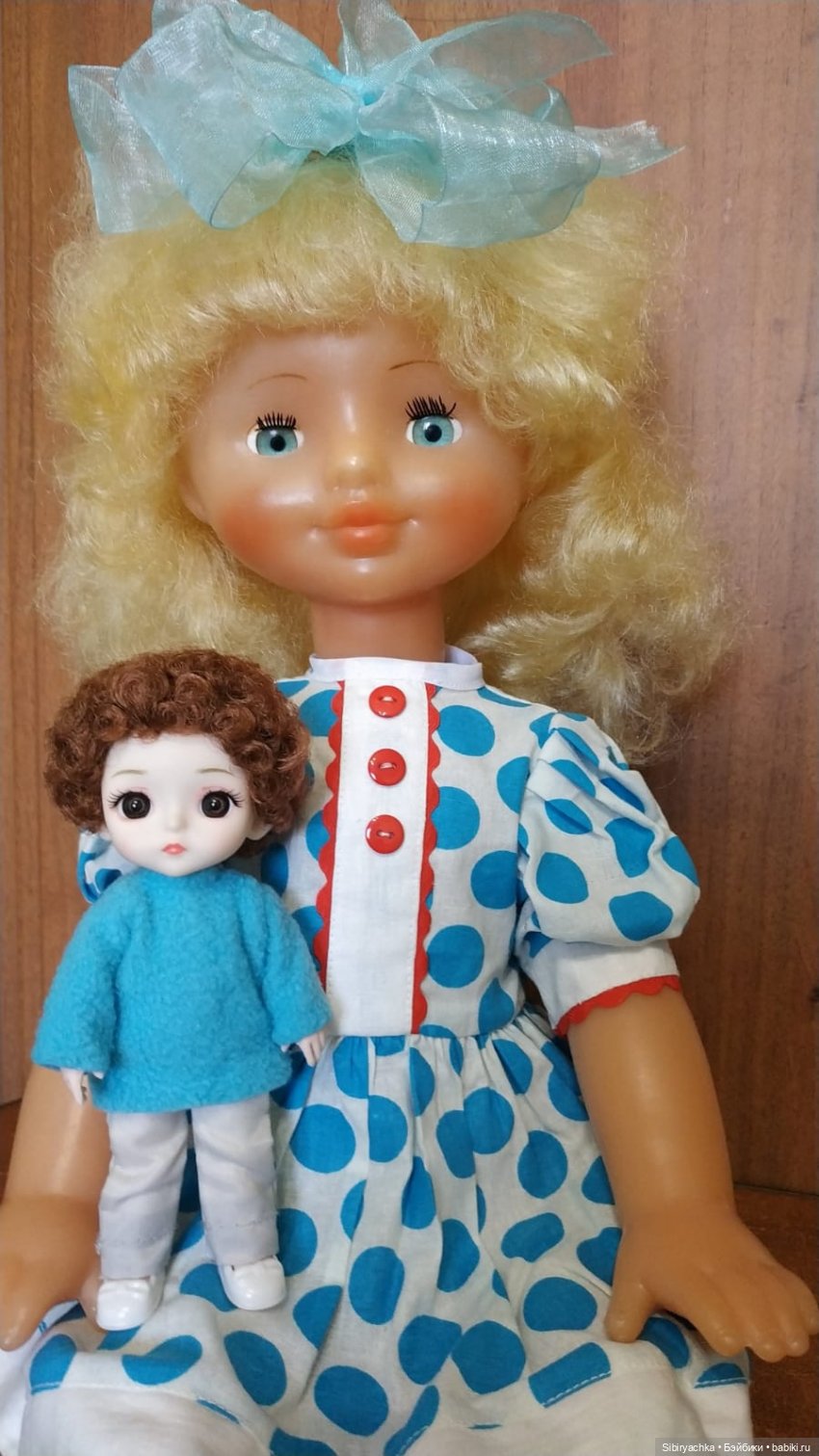 Разговор Лили и Василька — Советские винтажные куклы (СССР): Ленигрушка